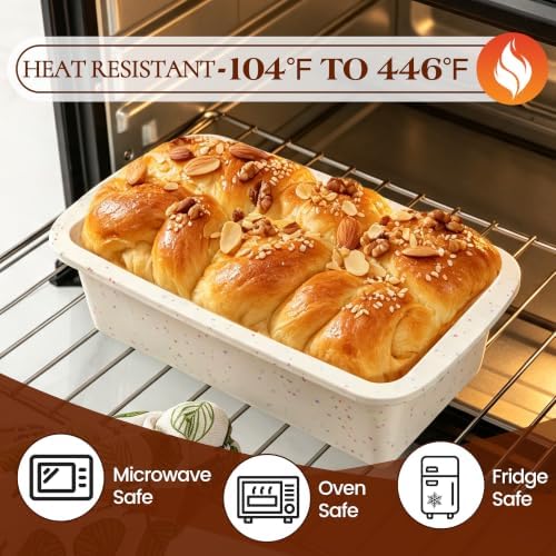 Silicone Bread Loaf Pan - Nonstick Baking Pan for 8.5 x 4.5" Homemade Bread