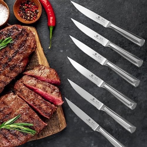 imarku 16-Pieces Knife Set, High-Carbon Stainles Steel Kitchen Knife Set