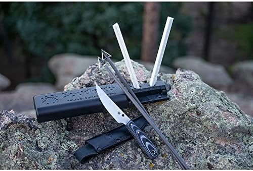 Spyderco Tri-Angle Premium Sharpmaker Set with DVD and Two Sets of Alumina Ceramic Stones - 204MF OPEN BOX
