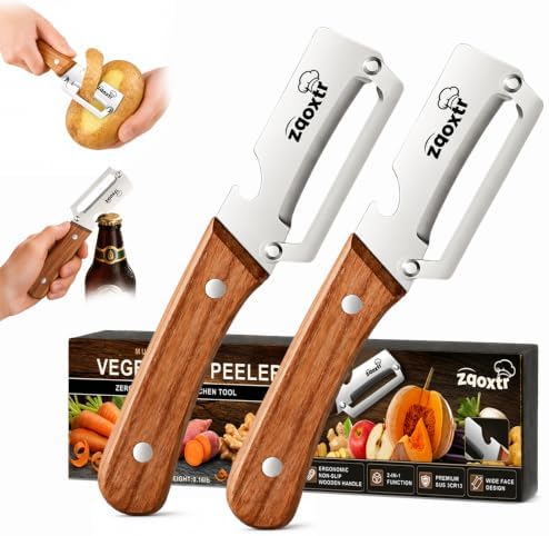 2-in-1 Multifunctional Vegetable Peeler with Bottle Opener