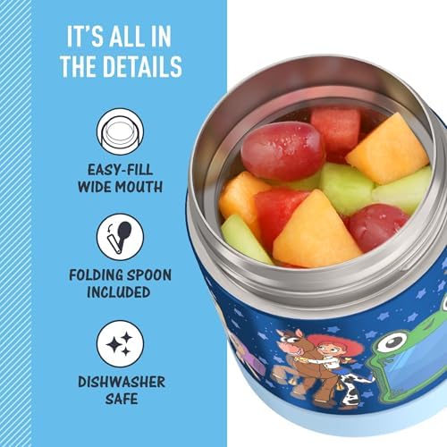 THERMOS FUNTAINER Food Jar with Spoon, 10oz, Toy Story 5