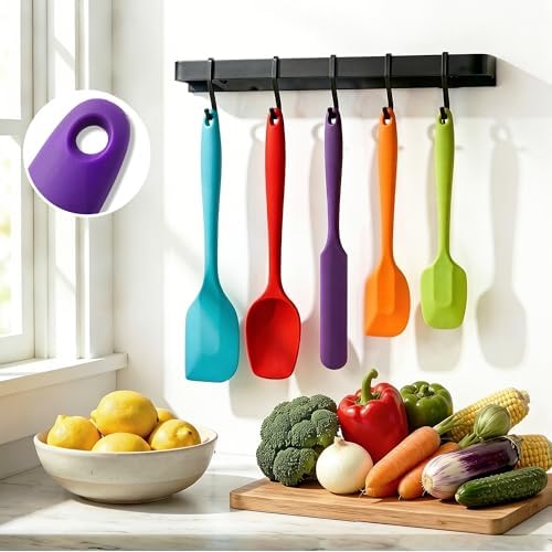 5 Pieces Silicone Spatula Set BPA Free