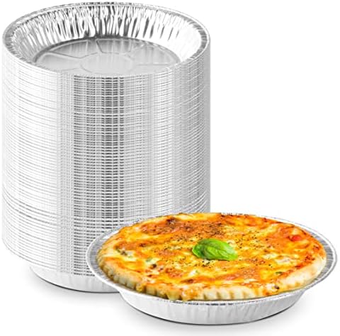 Aluminum Foil Pie Pans, 8 inch Tart Tins, 50 ct.