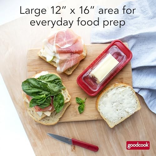 GoodCook Everyday Cutting Board, 12" x 16" Bamboo