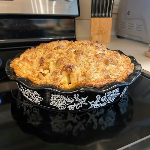 Wisenvoy Ceramic Pie Dish - Deep Dish Pie Plate Non-Stick Pans for Baking