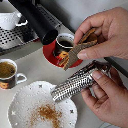 Nutmeg Grater, Stainless Steel Mini Cheese Grater, Upgraded Lemon Zester