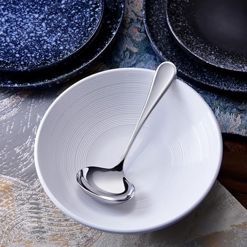 KEAWELL Premium Verona 7.1-Inch Gravy Ladle (1, 7.1" Gravy Ladle)