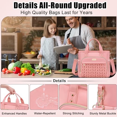 Weitars Insulated Lunch Bag for Women Men,Leak Proof Lunch Box for Work