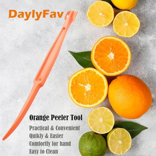 2 Orange Peeler Tool + Herbs Stripper Kale Collard Greens Leaf Stem Remover