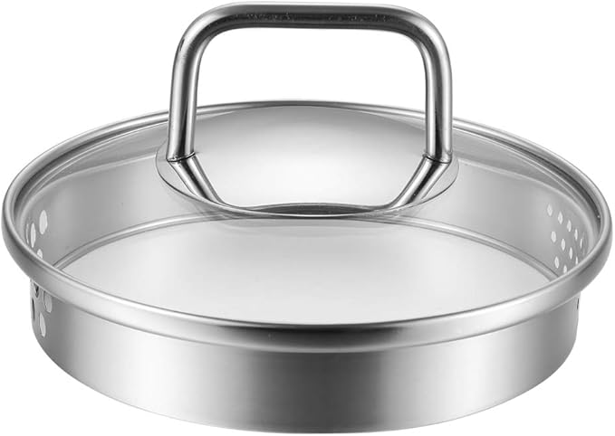 Small 2-Quart Stainless Steel Saucepan with Glass Lid - Compact Sauce Pan for Single Servings, Boiling Eggs, or Melting Butter - Induction Ready & Dishwasher Safe