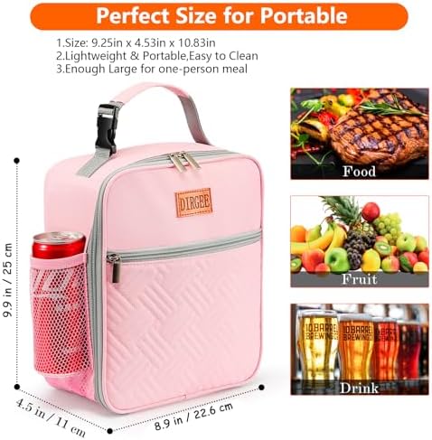 Lunch Bag for Women Insulated Lunch Bag For Men Adults Small Lunch Bag