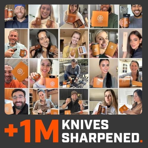 The Original Tumbler Rolling Knife Sharpener™ (Wood)
