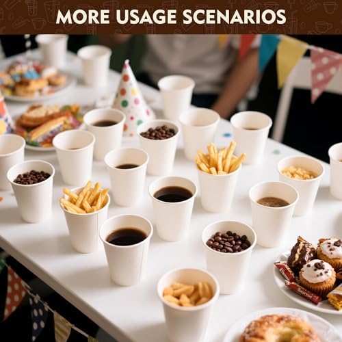 YEEHAW 3 oz 600 Pack Bathroom Cups Disposable Paper Cups