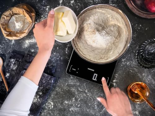 Soehnle Page Profi 100, Digital Food Scale for Cooking and Meal Prep, Kitchen Weighing Scale with LCD Screen, Food Scales Weighing up to 15 kg