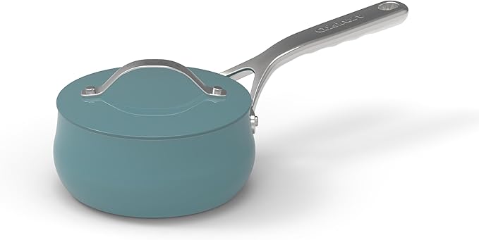 Cuisinart Culinary Collection Nonstick 1 Qt. Saucepan + Cover, Teal