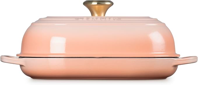 Le Creuset Enameled Cast Iron Signature Oval Bread Oven, 11.5 inch, Peche