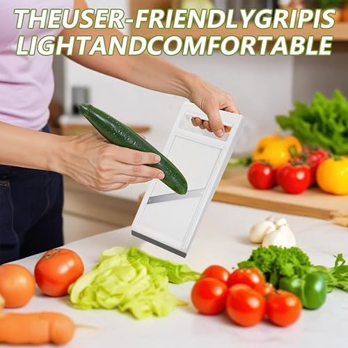 Hand Held Mandoline Slicer,Cucumber Clicer Thin for Vegetables