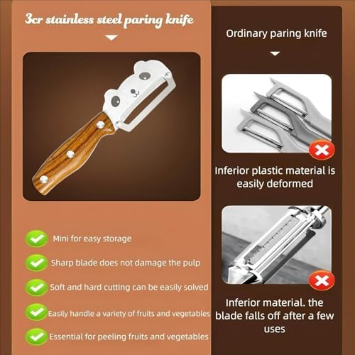 Vegetable Peeler Anti-slip Handle stainless steel for Potato Apple