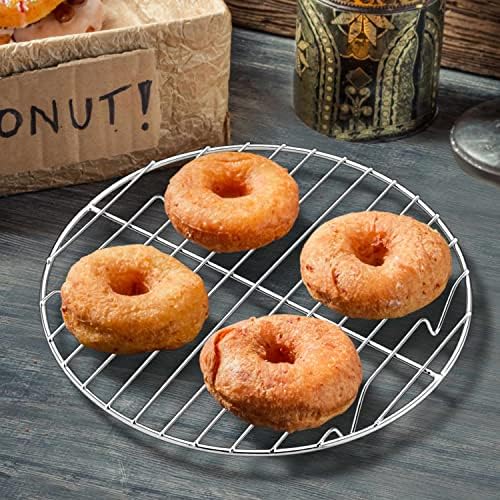 Herogo Round Cooking Racks, 2 Pack 7.6 inch Steaming Cooling Racks