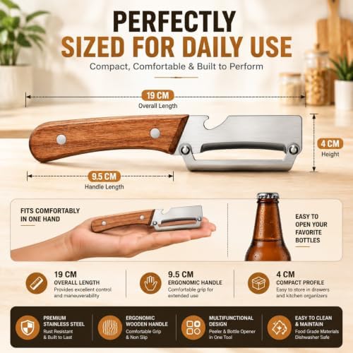 Multifunctional Vegetable Peeler Chopper, Kitchen Essentials, Potato Slicer