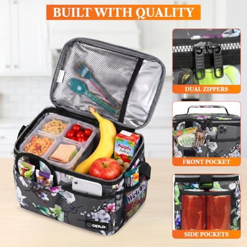 opux Insulated Lunch Box Adult, 14 Can Leakproof Cooler Bag Kid