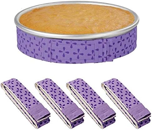 Mity rain 4-Piece Cake Pan Dampen Strips