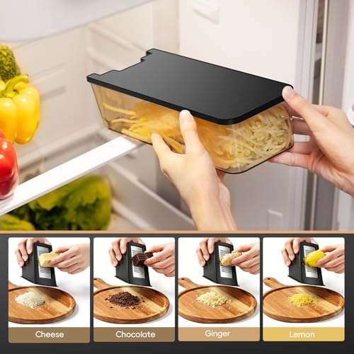 Safe Mandoline Slicer for Kitchen, Vegetable & Food Cutter, Easy to Clean