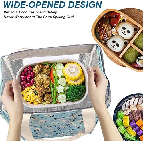 iknoe 9L Insulated Lunch Bag for Men & Women, Leak-Resistant Shivering