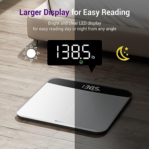 Ovutek Scale for Body Weight, 450lb Digital Bathroom Scales for People