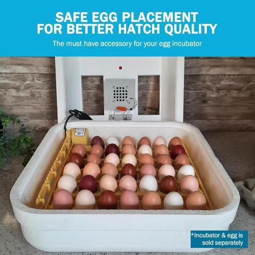 GQF 1611 Hova-Bator Turner with 6 Universal Egg Racks