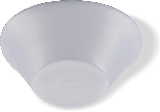 Carlisle FoodService Products Stadia Resuable Plastic Bowl for Home and Restaurant, Melamine, 32 Ounces, White, (Pack of 12)