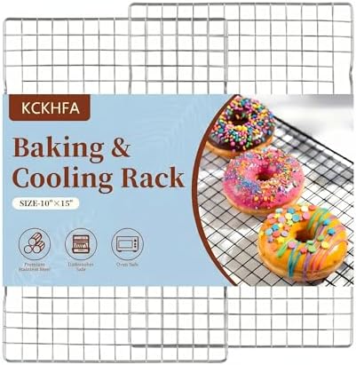 Cooling Racks for Cooking and Baking, Fit for 10" x 15" Baking Sheet