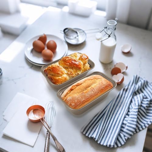 12 Pieces Mini Loaf Pans for Baking Bread Nonstick Carbon Steel Baking Bread Pan Baking Bread Tins Meatloaf Pan for Home Oven Baking 6.1 x 3.5 x 1.7 Inches