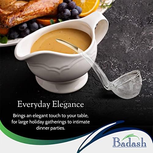Badash Crystal Gravy Sauce Ladle 6 Inch