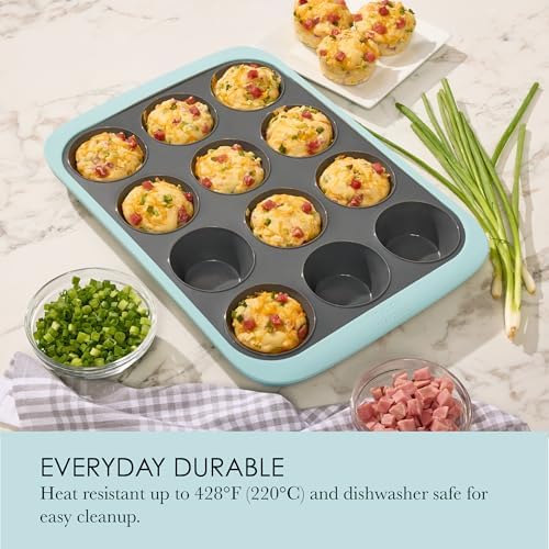 Chicago Metallic 12-Cup Silicone Muffin Pan - 10.43 Inch