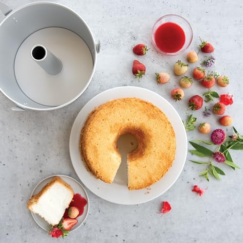 Nordic Ware Naturals 2-Piece Angel Food Pan with Removable Cone