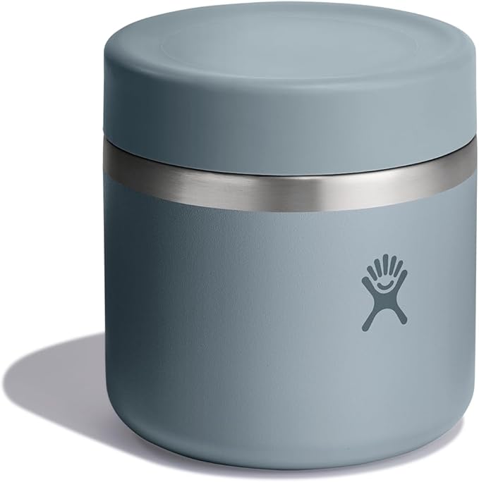 Hydro Flask Food Jar – Insulated Stainless Steel, Snack Travel Container for Hot Food & Soup 20 Oz Shale Gray
