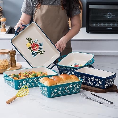 Wisenvoy Ceramic Loaf Pans for Baking Bread and Meatloaf, Nonstick