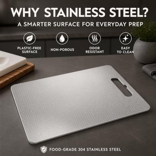 304 Stainless Steel Cutting Board, Honeycomb Metal Cutting Board