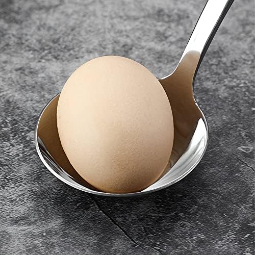 Small Ladle 8.6 Inch Gravy Ladle 18/8 Stainless Steel Ideal for Serving Soup Sauce Set of 2,Silver