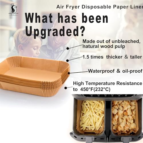 Ninja Foodi Air Fryer Liners, Ninja Air Fryer Liners Disposable