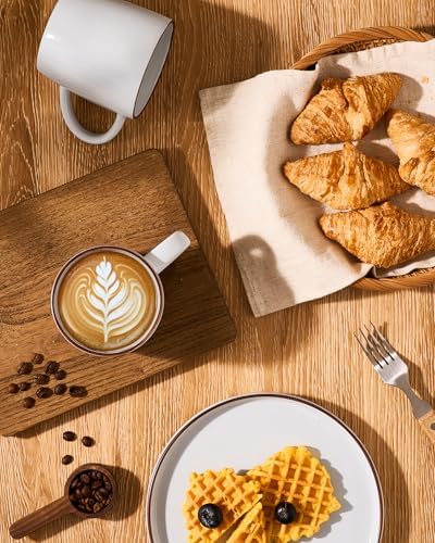 famiware Mercury Coffee Mugs 13 oz, Coffee Mugs Set of 6 with Handle