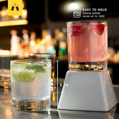 LEMONSODA Premium Highball 12oz/15oz Glass Sets - Elegant Tom Collins Glasses - Tall Water Drinking Glasses - Bar Glassware for Mojito, Whiskey, Cocktail (Bundle, Set of 12)
