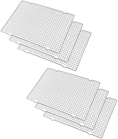 Haploon Baking Racks 6 Pcs Wire Cooling Rack for Roasting Cooking Net