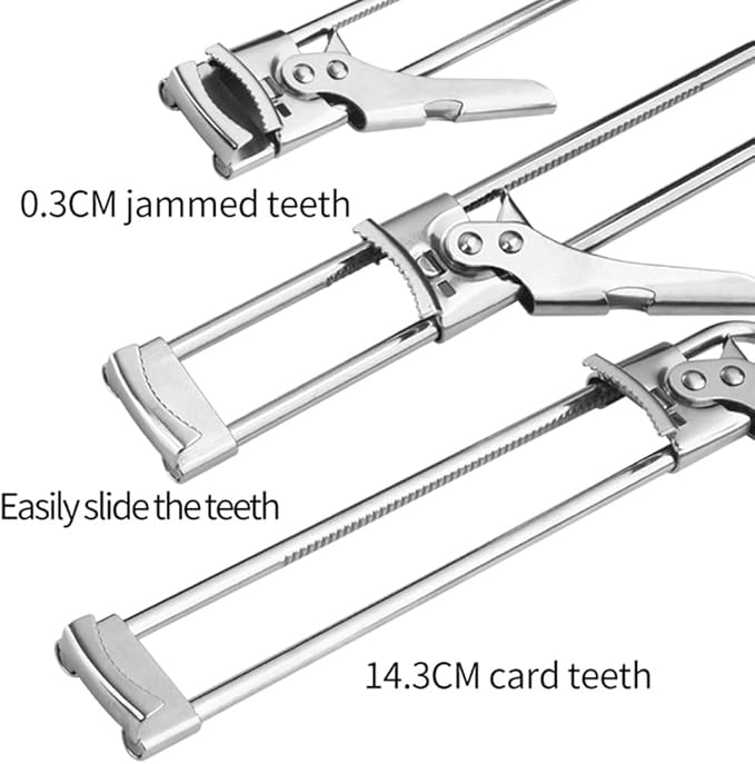 Jar Opener for Weak Hands, New Adjustable Stainless Steel Can Opener, Jar Gripper Tight Lid Opener, Kitchen Gadgets, Easy Jar Opener for the Elderly and Children