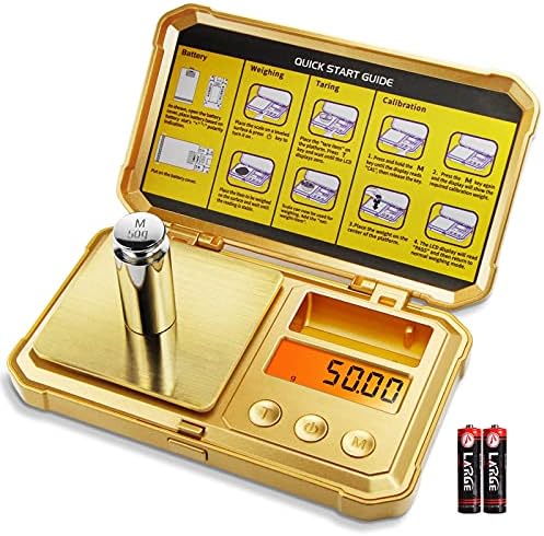 Fuzion Digital Gram Scale 200g/0.01g, Gold Scale for Jewelers
