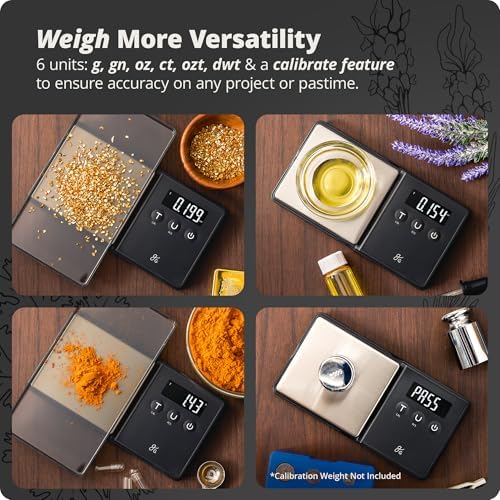 Greater Goods Precision Pocket Scale, 300g x 0.01g Digital Milligram Scale