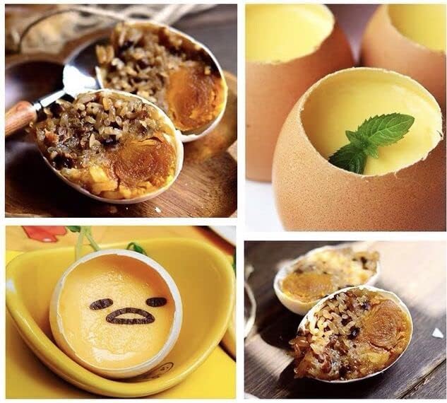 Egg Cracker Topper，Egg Opener Eggshell Cutter Kitchen.Perfect Soft Boiled Egg Cutter for Raw/Soft Hard Boiled Egg Silver