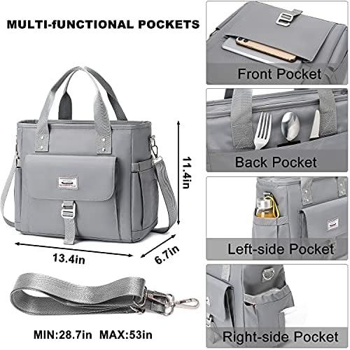 Weitars Insulated Lunch Bag for Women Men,Leak Proof Lunch Box for Work