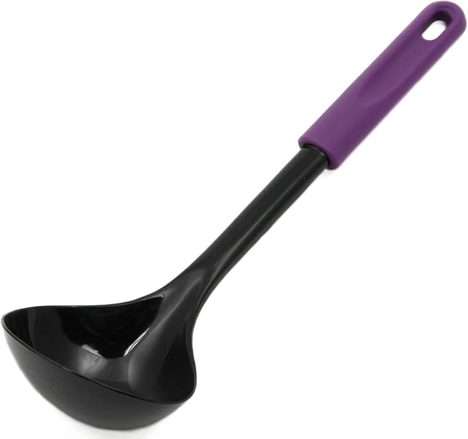 Chef Craft Basic Nylon Cooking/Serving Ladle, 12 inch, Purple